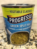 4 CANS Progresso Vegetable Classics Green Split Pea Soup 19 oz Can