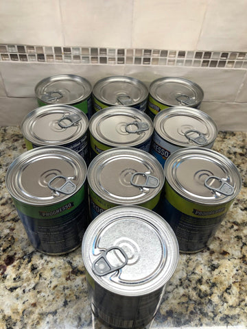 10 Cans of Progresso Traditional 99% Fat Free Chicken Noodle Soup, 19 oz