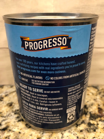 10 Cans of Progresso Traditional Chicken and Wild Rice Soup, 19 oz