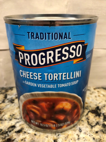 10 Cans of Progresso Traditional Cheese Tortellini in Tomato Soup, 18.5 oz