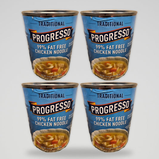 Progresso Traditional 99% Fat Free Chicken Noodle Soup, 19 oz Cans