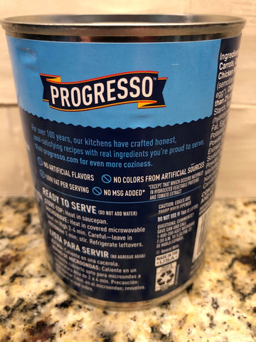 10 Cans of Progresso Traditional 99% Fat Free Chicken Noodle Soup, 19 oz