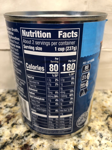 10 Cans of Progresso Traditional 99% Fat Free Chicken Noodle Soup, 19 oz