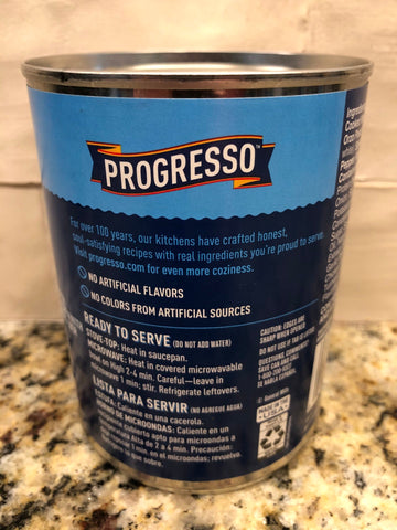 10 Cans of Progresso Traditional Chicken & Orzo with Lemon Soup, 18.5 oz