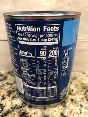 10 Cans of Progresso Traditional Chicken & Orzo with Lemon Soup, 18.5 oz