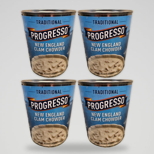 Progresso Traditional New England Clam Chowder Soup, 18.5 oz Cans
