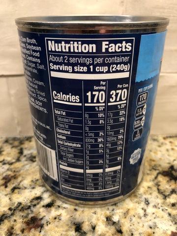 10 Cans of Progresso Traditional New England Clam Chowder Soup, 18.5 oz