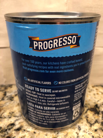 10 CANS Progresso Traditional Hearty Chicken & Rotini Soup 19 oz Can