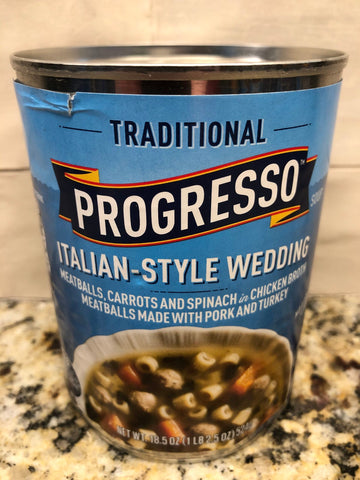 10 CANS Progresso Traditional Italian Style Wedding Soup 19 oz Can Meatballs