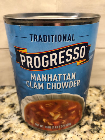 10 CANS Progresso Traditional Manhattan Clam Chowder Soup 19 oz Can