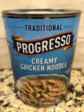 10 Cans of Progresso Traditional Creamy Chicken Noodle Soup, 18.5 oz