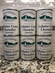 6 CANS Bar Harbor New England Style Lobster Corn Chowder 15 Oz Can Soup