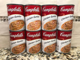 8 CANS Campbell's Condensed Chicken Gumbo Soup 10.5 oz Can Creole