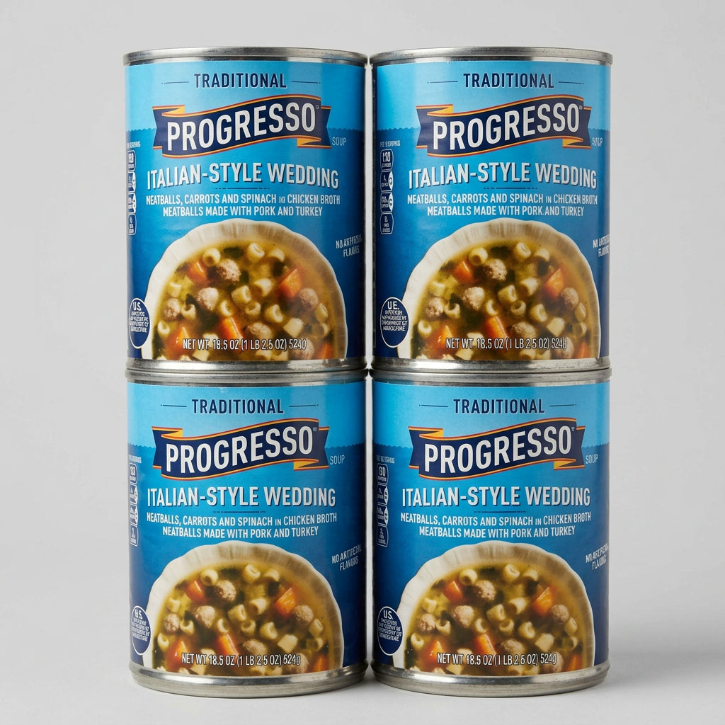 Progresso Traditional Italian Style Wedding Soup, 19 oz Cans