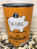 6 CANS Cha Ching Cut Green Beans 14.5 oz Can Snapped String