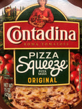 4 BOTTLES Contadina Pizza Squeeze Original Sauce 15 oz Jar Tomato Maker Pie