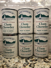 6 CANS Bar Harbor Manhattan Style Clam Chowder Soup 15 oz Stew