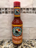 Tropical Pepper Co XXtra Hot Habanero Pepper Sauce 5 Oz Marinade Extra