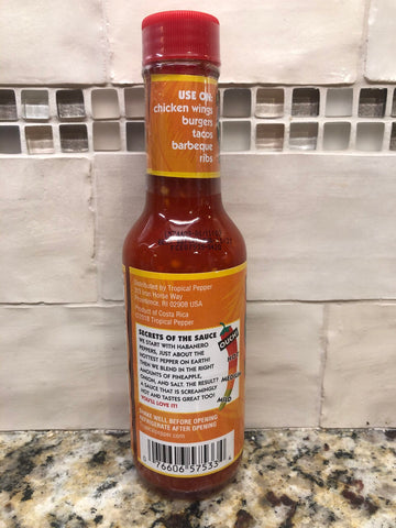 6 BOTTLES Tropical Pepper Co XXtra Hot Habanero Pepper Sauce 5 Oz Marinade Extra