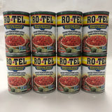 8 ROTEL Mexican Style Diced Tomatoes with Lime Juice Cilantro 10 oz Cans RO*TEL