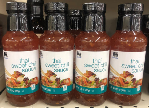 4 BOTTLES Food Lion Thai Sweet Chili Sauce 12.5 oz Jar Chicken Beef Pork