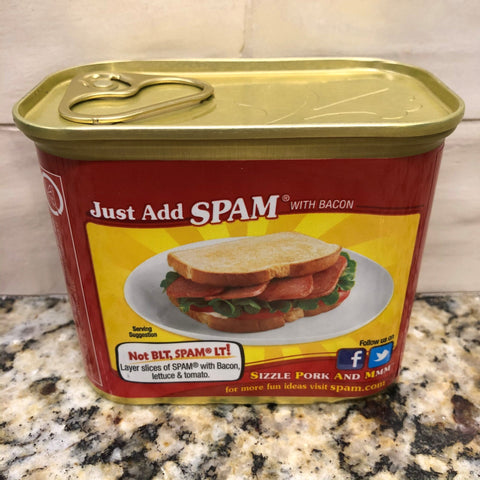 Spam with Real Hormel Bacon, 12 oz