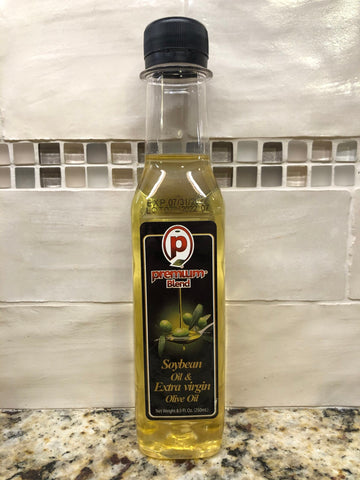 SIX Bottles Premium Blend Soybean Oil & Extra Virgin Olive Oil 8.5 fl oz Bottle