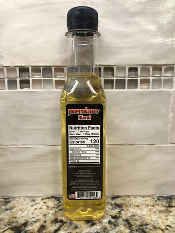 SIX Bottles Premium Blend Soybean Oil & Extra Virgin Olive Oil 8.5 fl oz Bottle