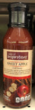 Taste of Inspirations Sweet Apple Grilling Sauce 12 oz Marinade Pork Beef Chicken