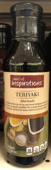 Taste of Inspirations Teriyaki Marinade Sauce 12 oz Pork Beef Chicken