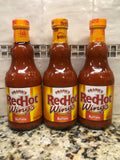 3 BOTTLES Frank's Red Hot Buffalo Wings Sauce 12 oz Chicken Seasoning
