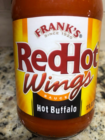 3 BOTTLES Frank's Red Hot HOT Buffalo Wings Sauce 12 oz Chicken Wing