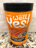 Campbell's Well Yes! Vegetable Soup Harvest Carrot & Ginger 11.1 Oz Cup