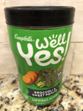 Campbell's Well Yes! Vegetable Soup Broccoli & Sweet Potato 11.1 Oz Cup