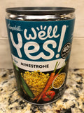 4 CANS Campbell's Well Yes! Minestrone Soup, 16.1 Oz Can