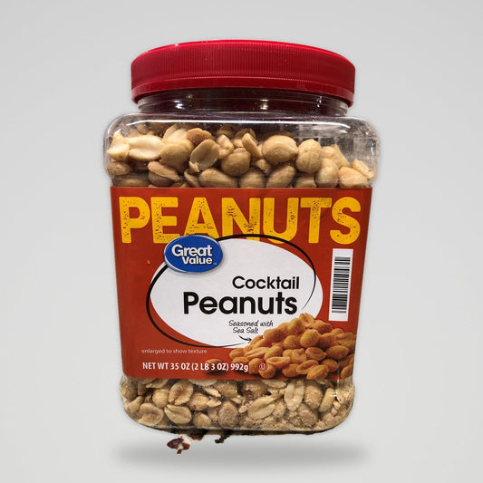 Great Value Dry Roasted Peanuts 35 oz