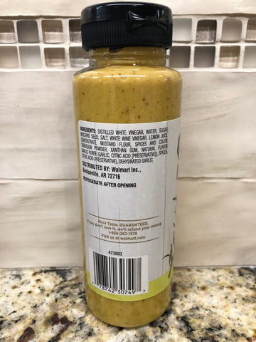 8 Squeeze Bottles of Sam's Choice Herb Mustard 9 Oz Deli Chicken Hamburger