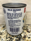 6 Cans Beverly Bulk Sausage Cured 10 oz Can breakfast eggs grits