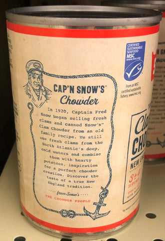 Bumble Bee Snow's New England Clam Chowder Condensed, 15 oz