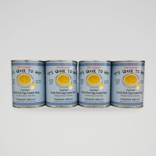 It's Greek To Me! Greek Style Egg Lemon Orzo Chicken Soup, 20.2 oz