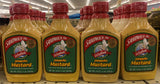 4 Squeeze Bottles of Woeber's Sandwich Pal Jalapeño Mustard 16 oz Hot