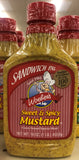 4 Bottles of Woeber's Sandwich Pal Sweet And Spicy Mustard, 16 oz