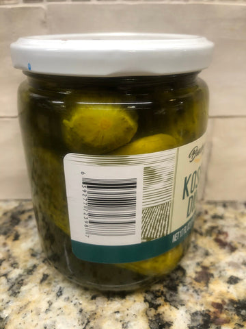 4 JARS Breckenridge Farms Kosher Dill Pickles 17 oz Jar Sandwich