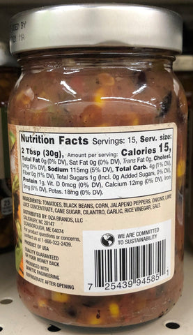 Taste of Inspirations Corn & Black Bean Salsa, 16 oz
