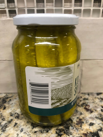 4 JARS Breckenridge Farms Kosher Dill Pickle Spears 17 oz Jar Sandwich