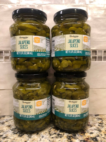 4 JARS Breckenridge Farms Pickled Jalapeños Pepper Slices 11.5 oz Jar Salsa Cornbread (Copy)