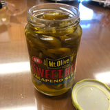 4 Jars Mount Olive SWEET HEAT Jalapeno Pepper Slices 12 oz Sea Salt Mt Pickles