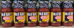 6 Jars Old Bay Cocktail Sauce 8 Oz shrimp clams crab cakes fish boil burgers