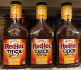 3 BOTTLES Frank's Red Hot Spicy Honey Bourbon Thick Sauce 14 oz Chicken Dip