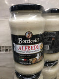 4 Jars Botticelli Premium Alfredo Sauce 14.5 oz Spaghetti Pasta Creamy Cheese